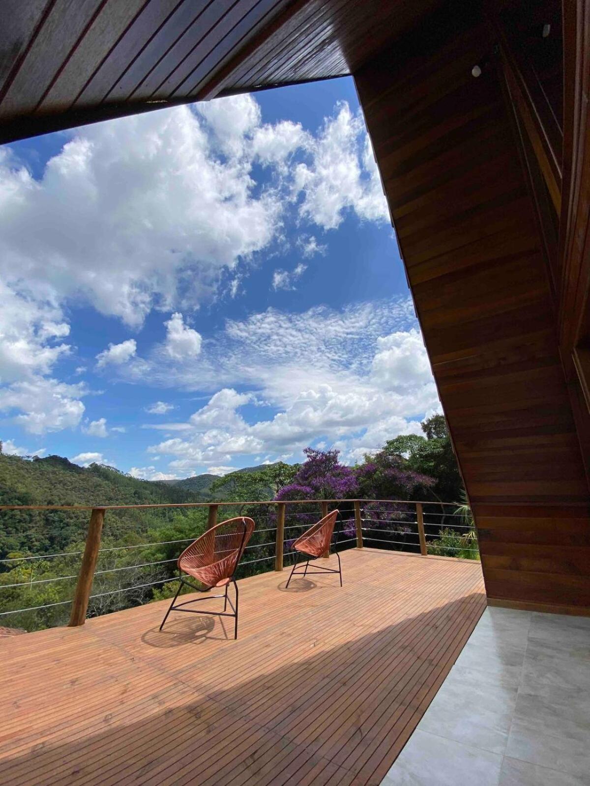 Chales Fazenda Floresta Das Araucarias 库尼亚 外观 照片